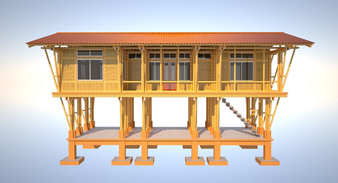 Casa Colombia - Diseños Bambú Arquitectura