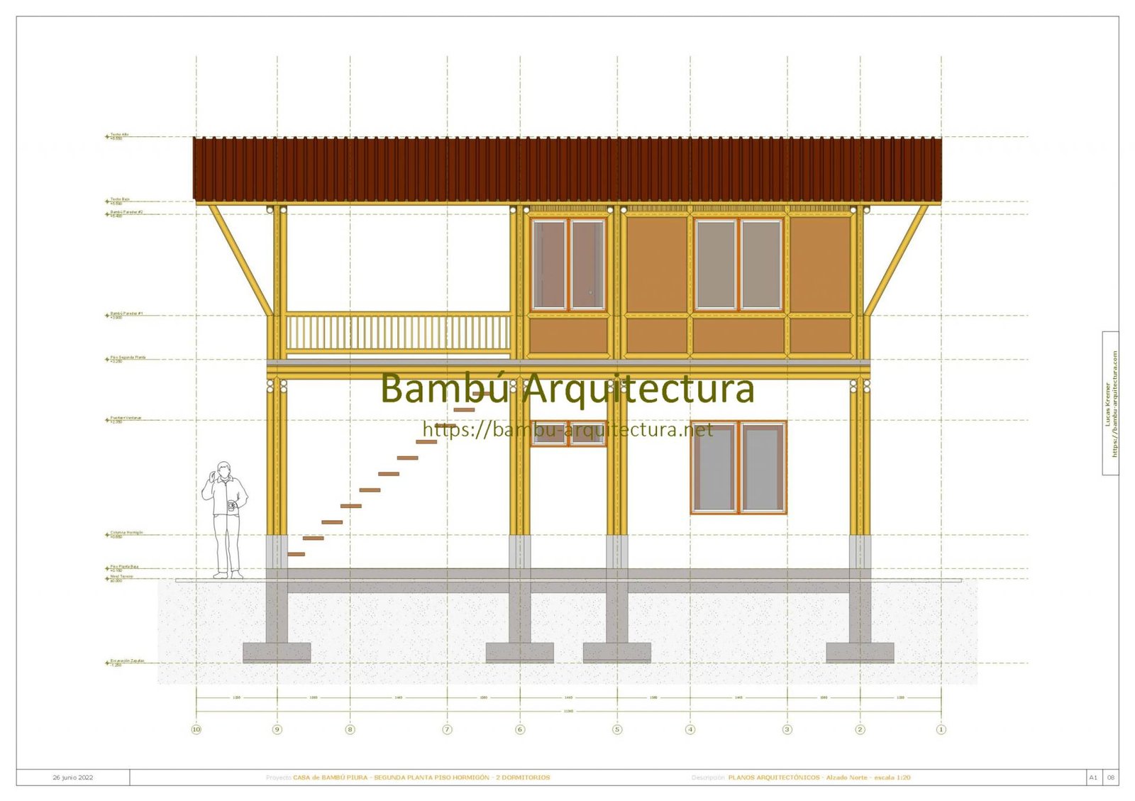 Casa de Bambu Piura 2PiHo Do2 21062022 09 scaled - Planos Bambú Arquitectura