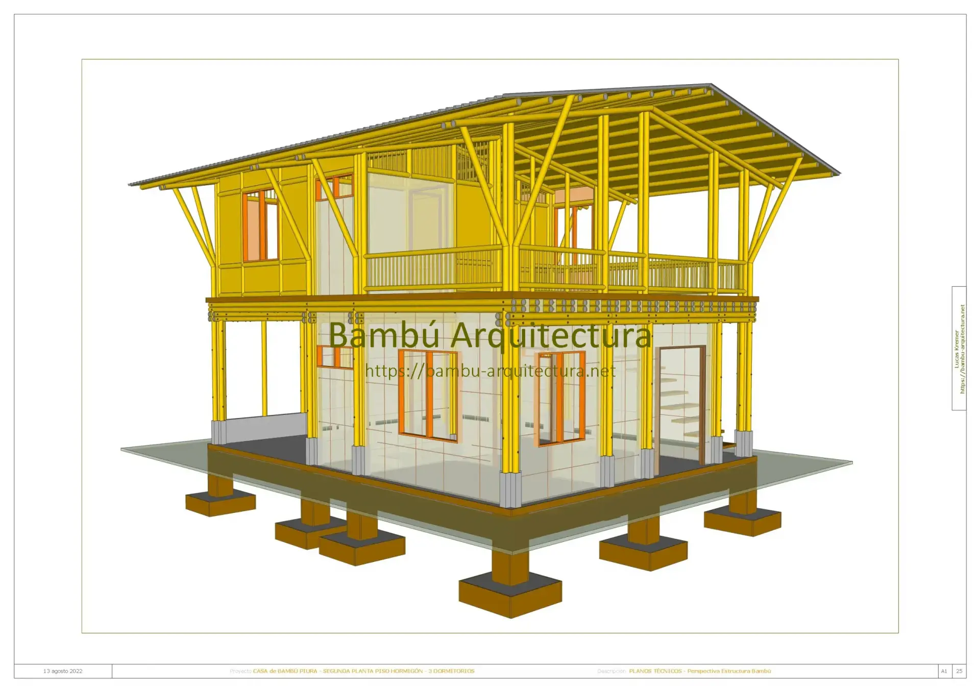 Casa de Bambu Piura 2PiHo Do3 Planos Tecnicos 14072022 25 1 scaled - Planos Bambú Arquitectura