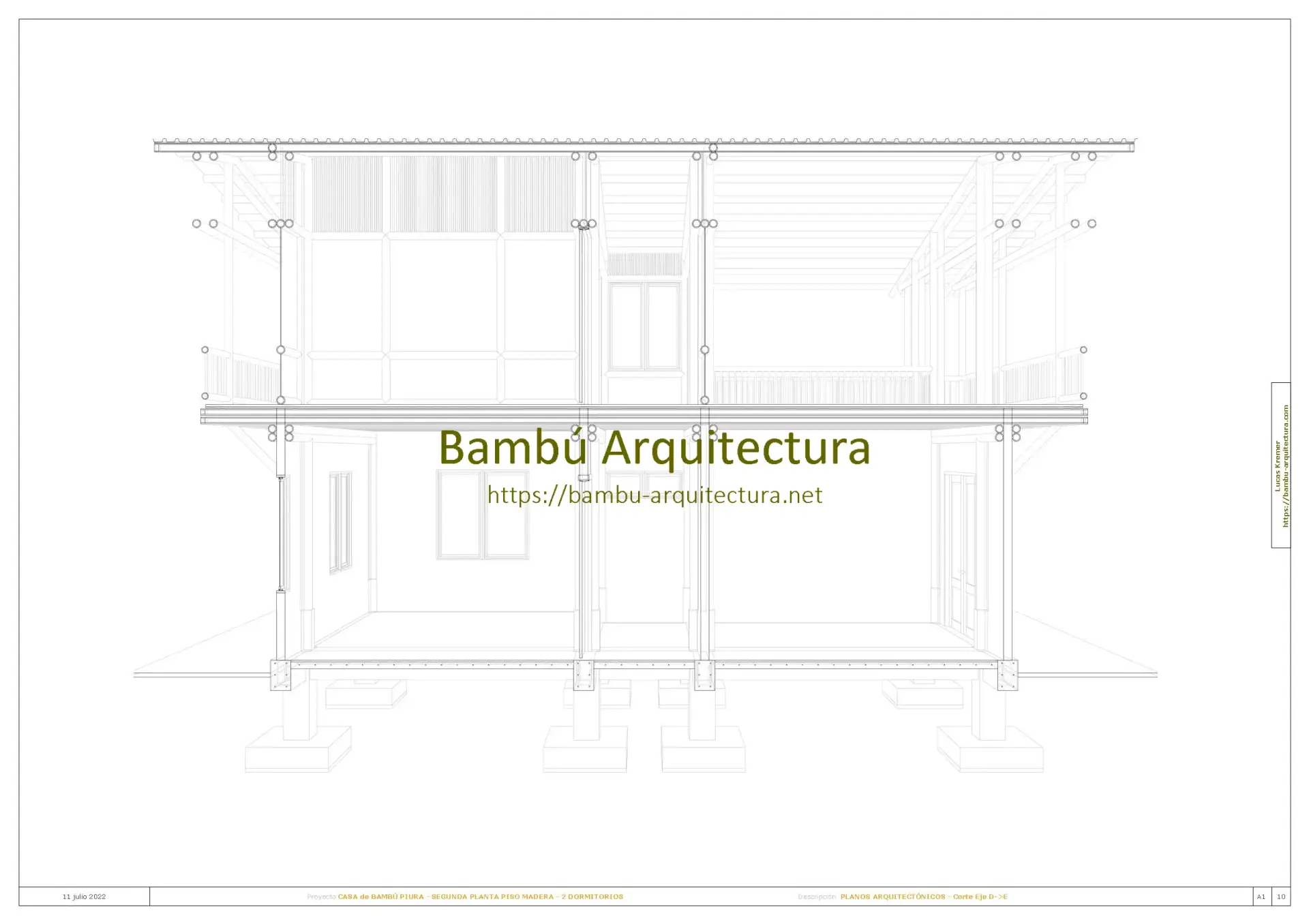 Casa de Bambu Piura 2PiMa Do2 11072022 11 - Planos Bambú Arquitectura