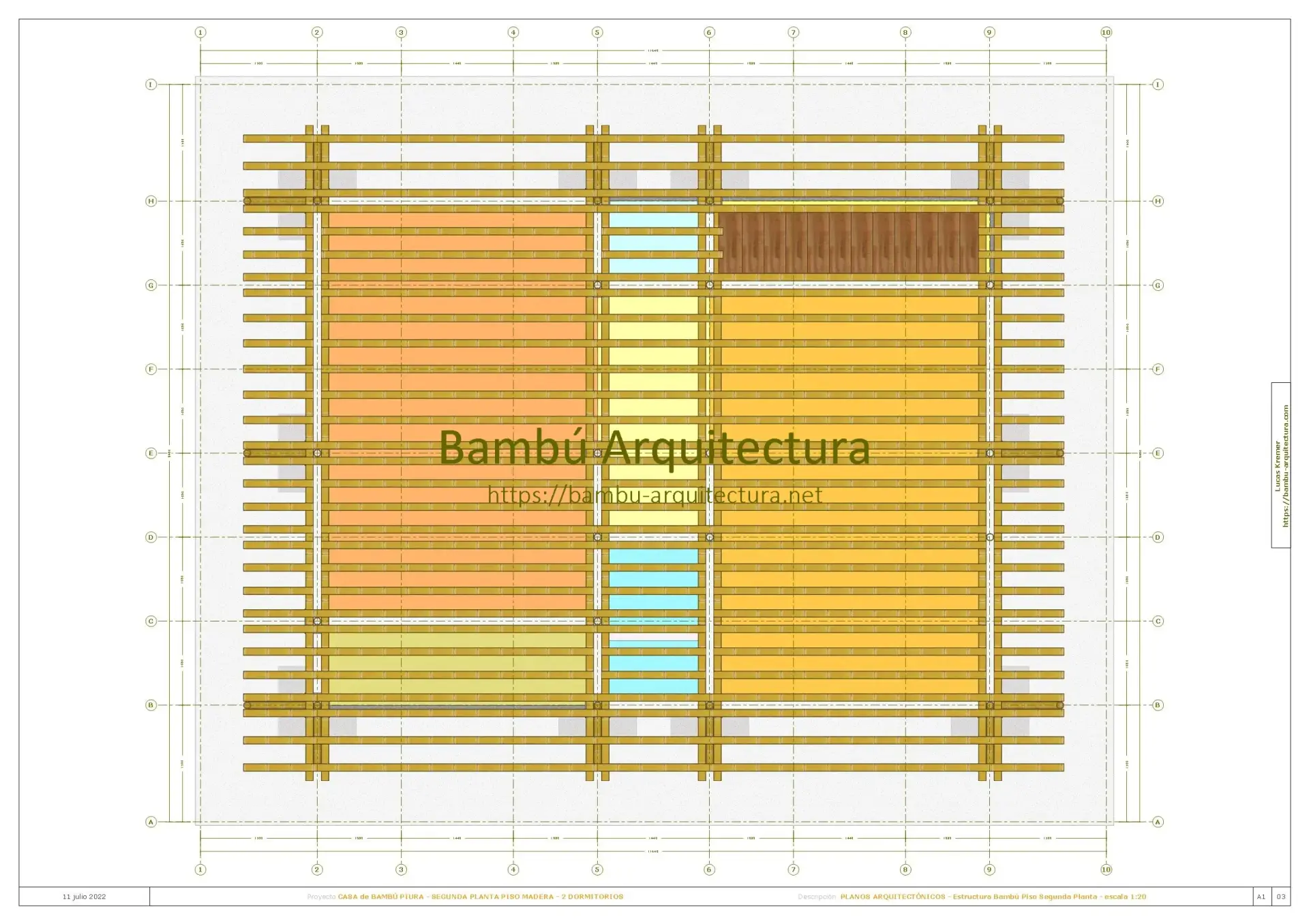 Casa de Bambu Piura 2PiMa Do2 11072022 04 - Planos Bambú Arquitectura