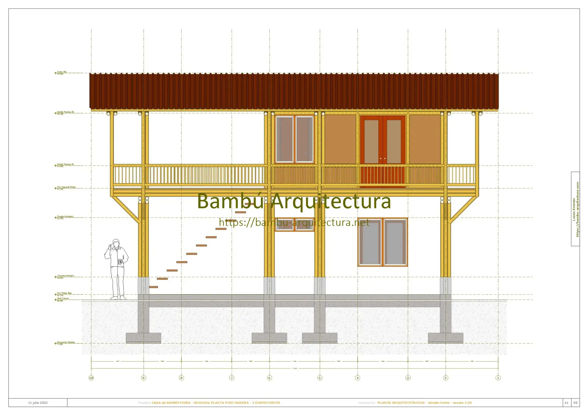 Casa de Bambu Piura 2PiMa Do2 11072022 09 - Planos Bambú Arquitectura